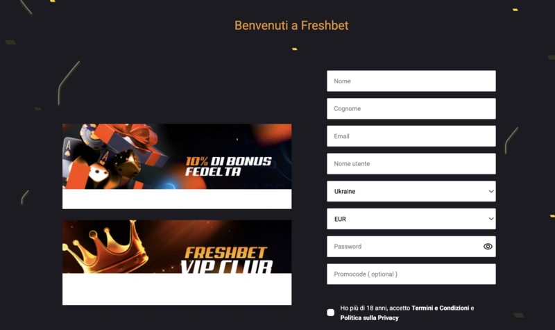 FreshBet Login